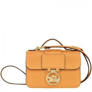 Apricot Orange Longchamp Box-Trot XS Women's Crossbody Bags | 42876-HLPY