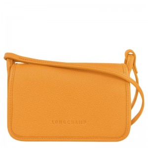 Apricot Orange Longchamp Le Foulonné XS Women's Clutch Purse | 49721-IGMX