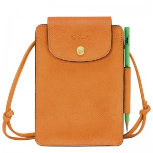 Apricot Orange Longchamp Épure XS Women's Crossbody Bags | 92453-ZQBX