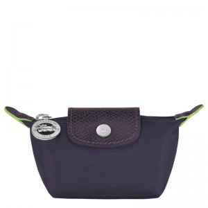 Bilberry Purple Longchamp Le Pliage Green Women's Coin Purses | 23087-WFDX