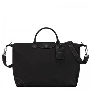 Black Longchamp Boxford S Men's Travel Bags | 86105-EZMK