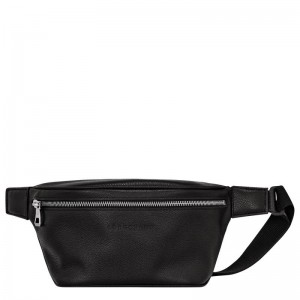 Black Longchamp Le Foulonné M Men's Belt Bags | 29306-PAFD