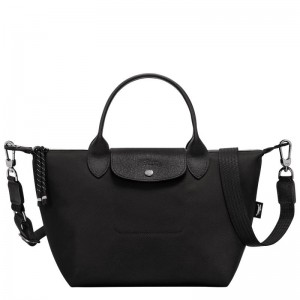 Black Longchamp Le Pliage Energy S Women's Handbags | 71208-TGCP