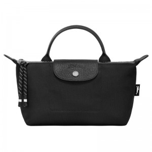 Black Longchamp Le Pliage Energy Women's Pouches | 19387-TRGP