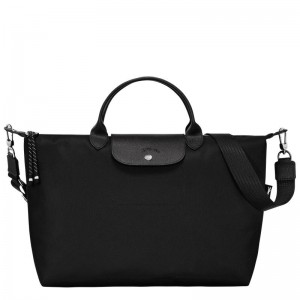 Black Longchamp Le Pliage Energy XL Women's Handbags | 95064-LIRU