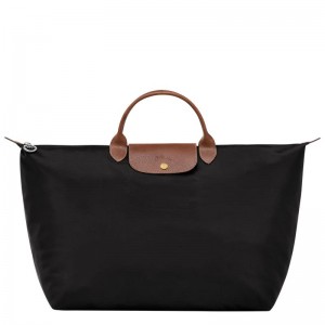 Black Longchamp Le Pliage Original S Women's Travel Bags | 25970-QPVH