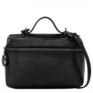 Black Longchamp Le Pliage Xtra XS Vanity Women's Crossbody Bags | 95472-YCJD