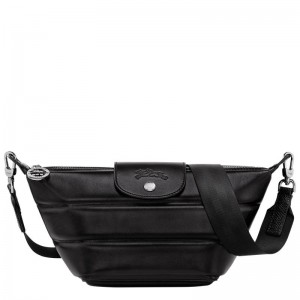 Black Longchamp Le Pliage Xtra XS Women's Crossbody Bags | 09356-WTCF