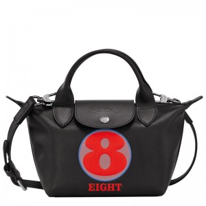 Black Longchamp x Robert Indiana XS Women's Handbags | 05329-VDNK