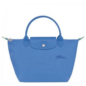 Cornflower Blue Longchamp Le Pliage Green S Women's Handbags | 54963-UILN