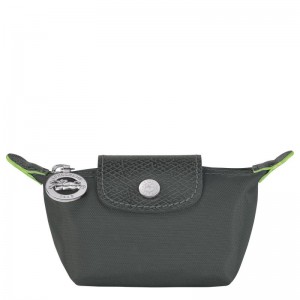 Graphite Grey Longchamp Le Pliage Green Women's Coin Purses | 42579-OVWT