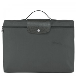 Graphite Grey Longchamp Le Pliage Green S Men's Briefcase | 87925-WSHB