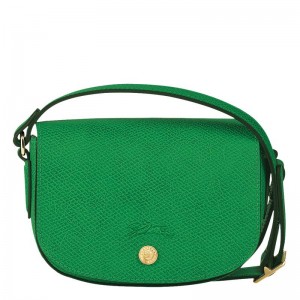 Green Longchamp Épure XS Women's Crossbody Bags | 74039-HNUD