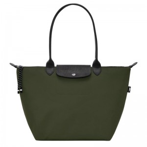 Khaki Longchamp Le Pliage Energy L Women's Tote Bag | 24381-NOBQ