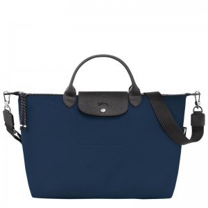 Navy Longchamp Le Pliage Energy XL Women's Handbags | 35426-PLNF