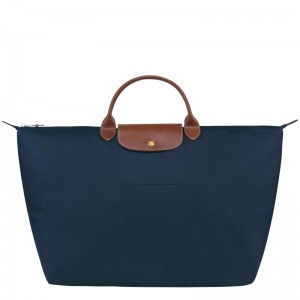 Navy Longchamp Le Pliage Original S Men's Travel Bags | 03192-RMUH