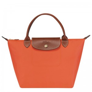 Orange Longchamp Le Pliage Original S Women's Handbags | 47653-QAMG