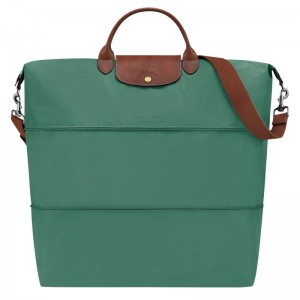 Sage Green Longchamp Le Pliage Original expandable Women's Travel Bags | 86531-KBFS