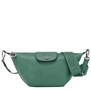 Sage Green Longchamp Le Pliage Xtra XS Women's Crossbody Bags | 59831-TBJA