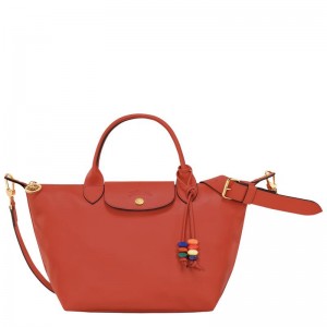 Sienna Red Longchamp Le Pliage Xtra S Women's Handbags | 90751-HYJM