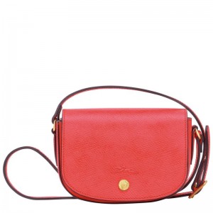 Strawberry Red Longchamp Épure XS Women's Crossbody Bags | 69741-KZQE