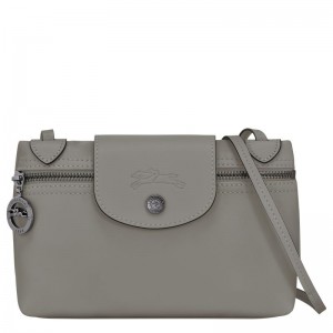 Turtledove Grey Longchamp Le Pliage Xtra XS Women's Crossbody Bags | 70348-EUZR