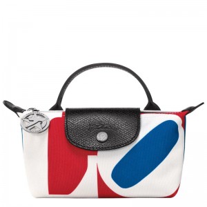 White Longchamp x Robert Indiana Men's Pouches | 56073-HVIP