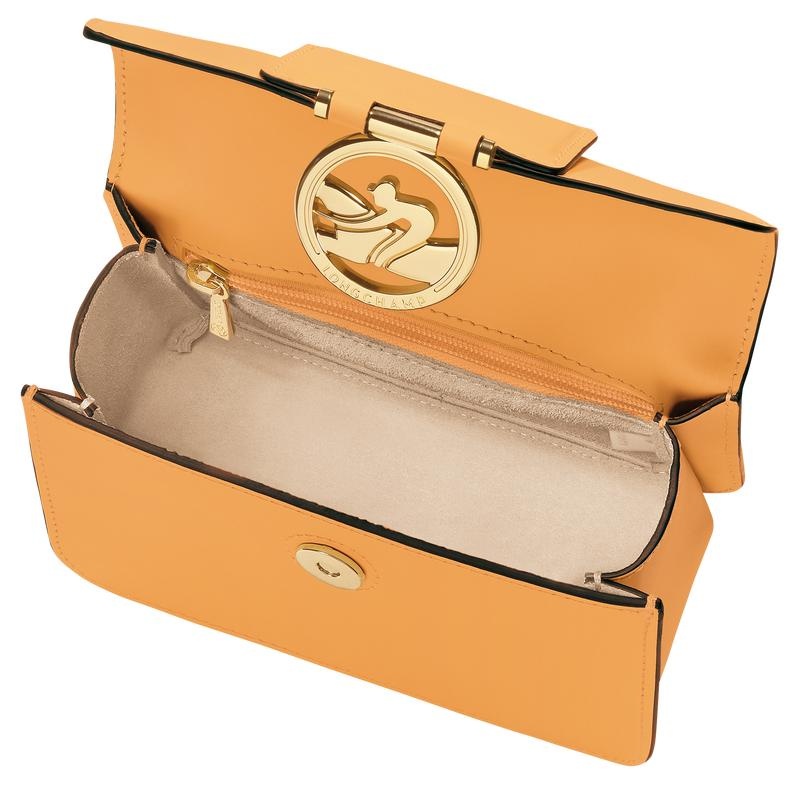 Apricot Orange Longchamp Box-Trot XS Women's Crossbody Bags | 42876-HLPY