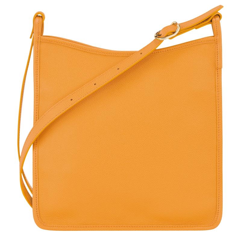 Apricot Orange Longchamp Le Foulonné M Women's Crossbody Bags | 29378-WQVD