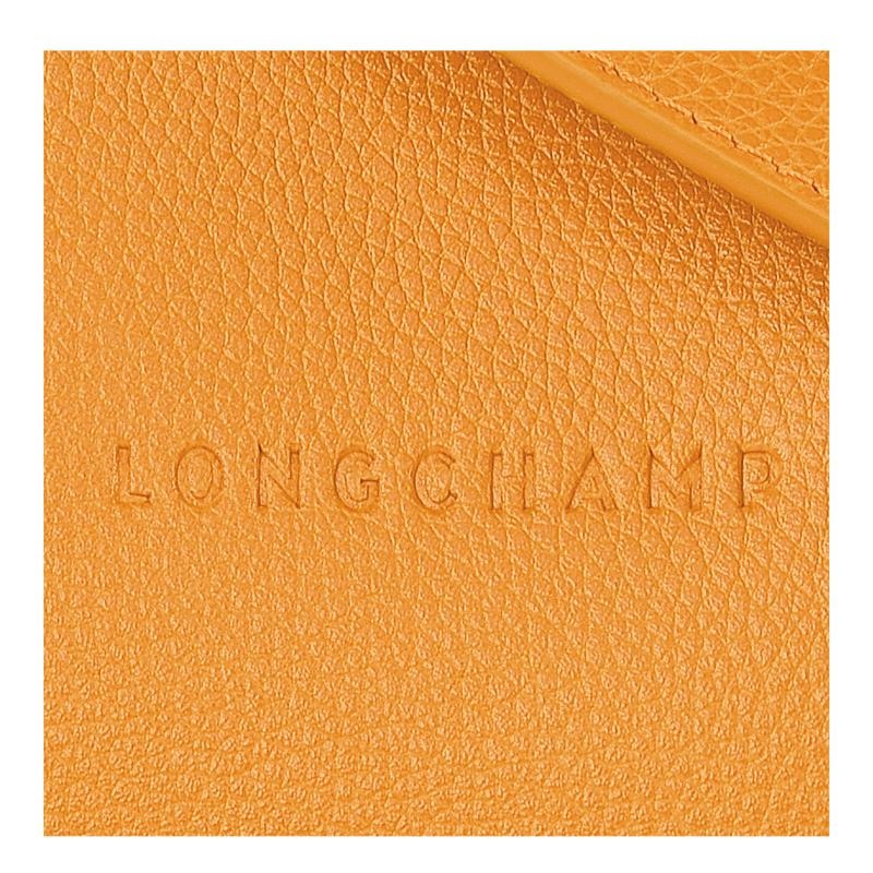 Apricot Orange Longchamp Le Foulonné M Women's Crossbody Bags | 29378-WQVD