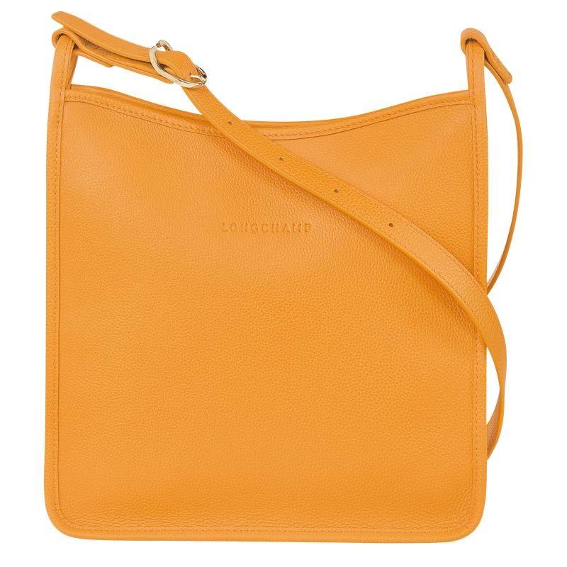 Apricot Orange Longchamp Le Foulonné M Women\'s Crossbody Bags | 29378-WQVD