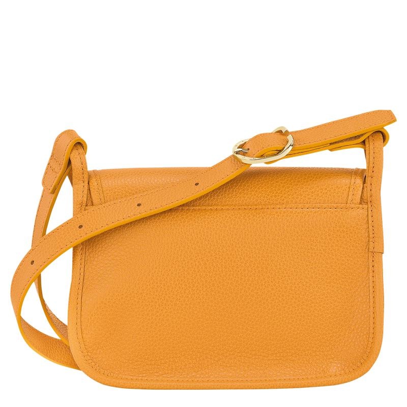 Apricot Orange Longchamp Le Foulonné S Women's Crossbody Bags | 01965-XZDL