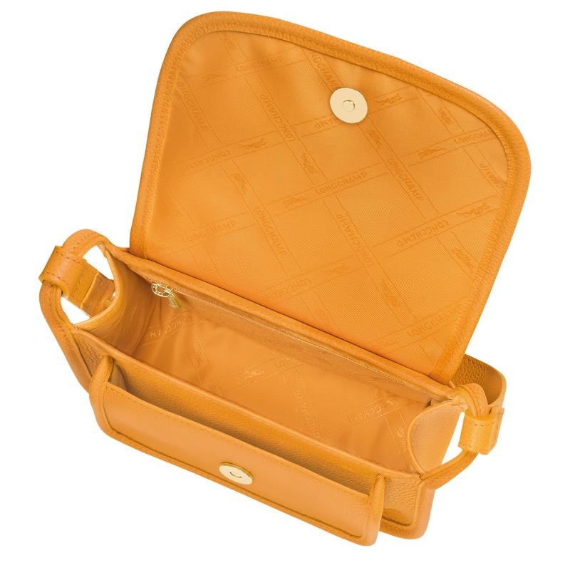 Apricot Orange Longchamp Le Foulonné S Women's Crossbody Bags | 01965-XZDL