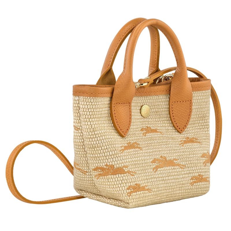 Apricot Orange Longchamp Le Panier Pliage XS Women's Basket Bag | 45832-GZCQ