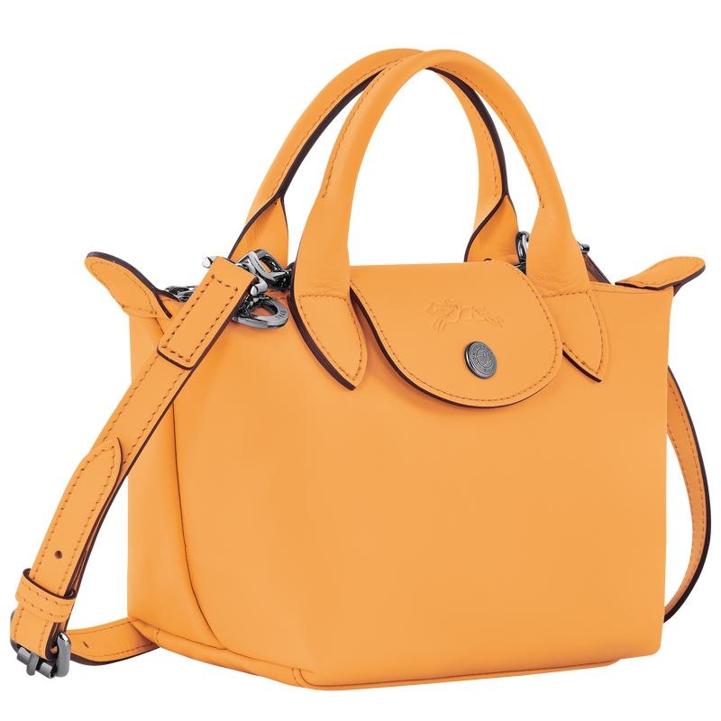 Apricot Orange Longchamp Le Pliage Xtra XS Women's Handbags | 92347-IDFZ