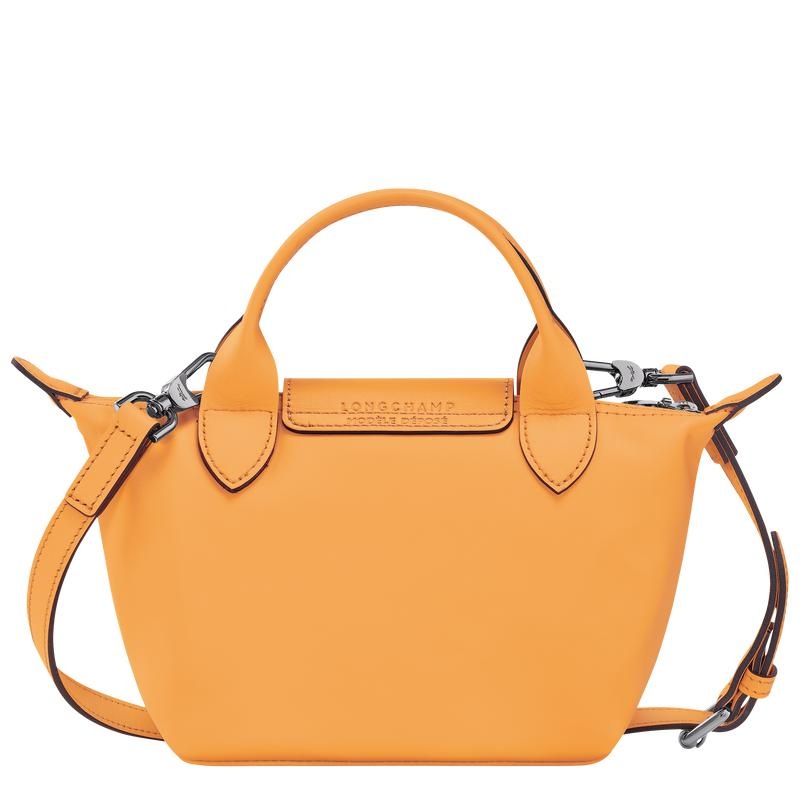 Apricot Orange Longchamp Le Pliage Xtra XS Women's Handbags | 92347-IDFZ