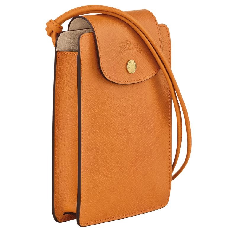 Apricot Orange Longchamp Épure XS Women's Crossbody Bags | 92453-ZQBX