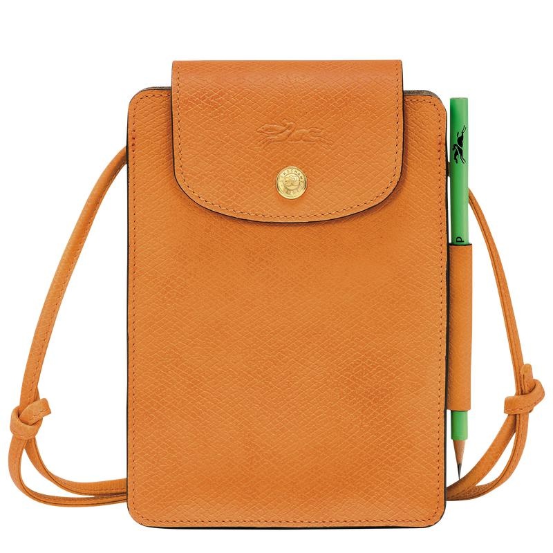 Apricot Orange Longchamp Épure XS Women\'s Crossbody Bags | 92453-ZQBX