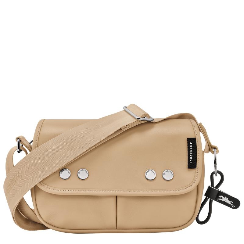 Beige Longchamp Très Paris S Women\'s Crossbody Bags | 37809-DZGK