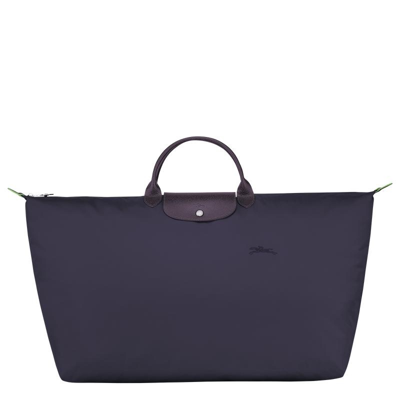 Bilberry Purple Longchamp Le Pliage Green M Women\'s Travel Bags | 65382-VSTI