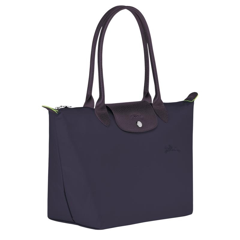 Bilberry Purple Longchamp Le Pliage Green M Women's Tote Bag | 90453-ABFL