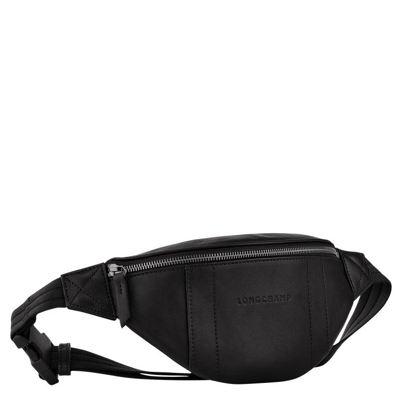 Black Longchamp 3D S Men's Belt Bags | 08492-JDVC