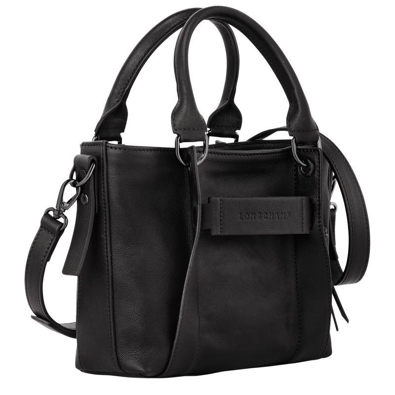 Black Longchamp 3D S Women's Handbags | 46329-NCVY