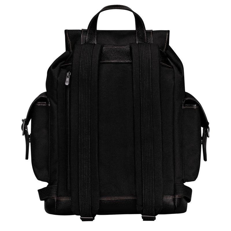 Black Longchamp Boxford Men's Backpacks | 18035-RWZK