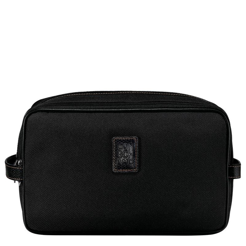 Black Longchamp Boxford Men\'s Toiletry Bags | 79624-URNI