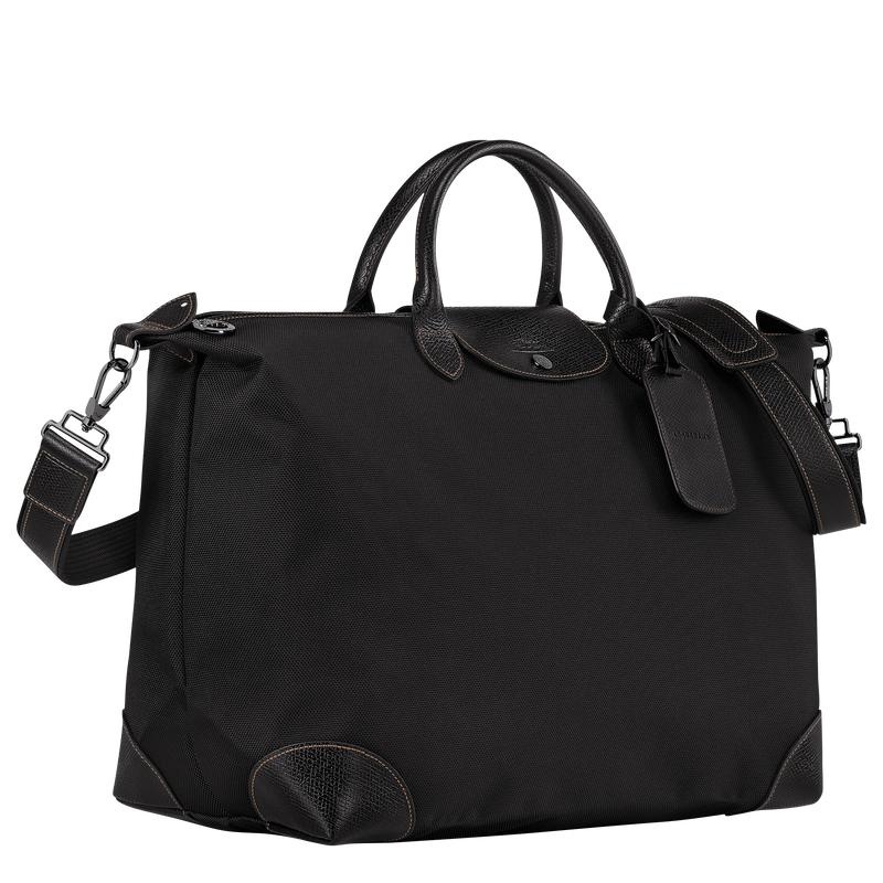 Black Longchamp Boxford S Men's Travel Bags | 86105-EZMK