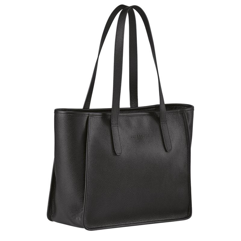 Black Longchamp Le Foulonné L Women's Tote Bag | 58036-ZPHY