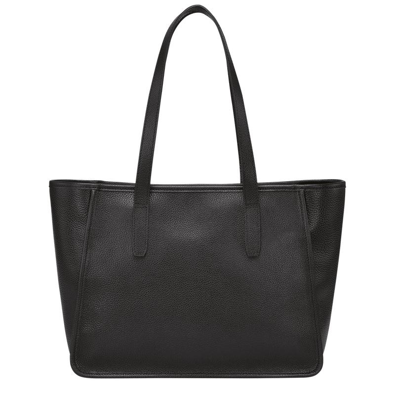 Black Longchamp Le Foulonné L Women's Tote Bag | 58036-ZPHY