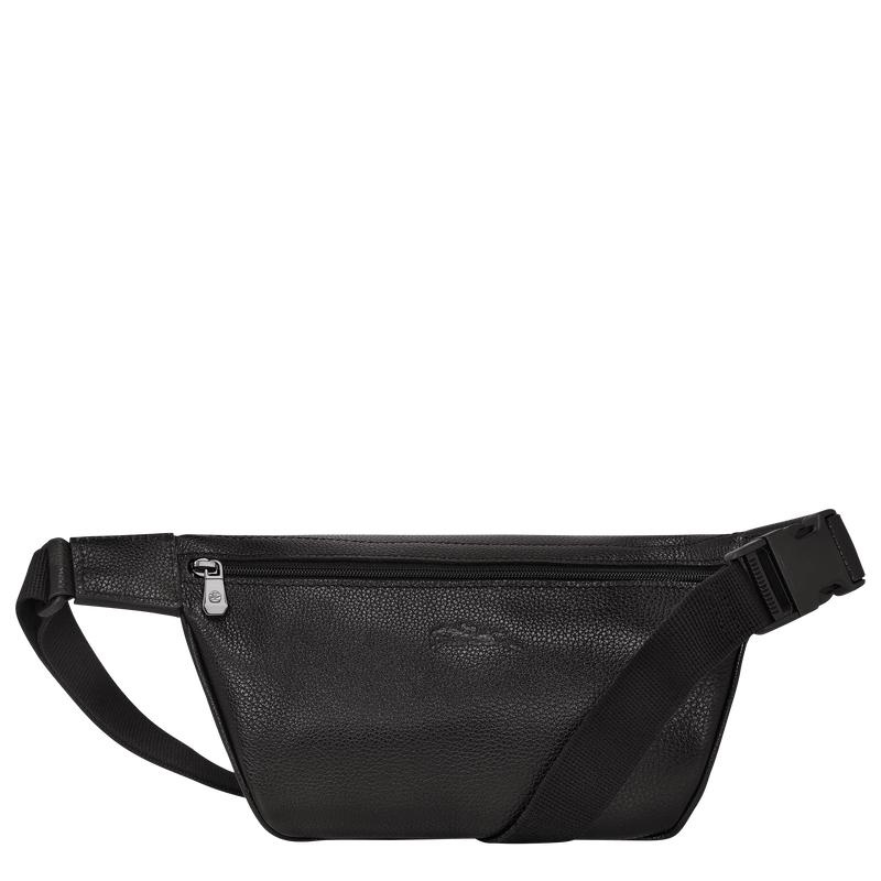 Black Longchamp Le Foulonné M Men's Belt Bags | 29306-PAFD