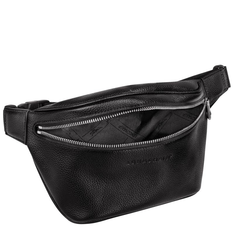 Black Longchamp Le Foulonné M Men's Belt Bags | 29306-PAFD